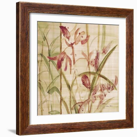 Orchids I Crop-Cheri Blum-Framed Art Print