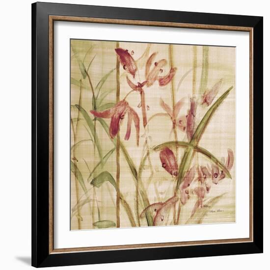 Orchids I Crop-Cheri Blum-Framed Art Print