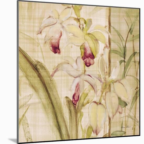 Orchids II Crop-Cheri Blum-Mounted Art Print