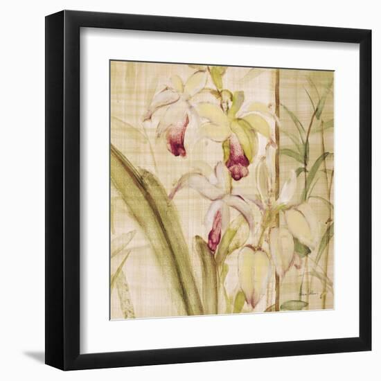 Orchids II Crop-Cheri Blum-Framed Art Print