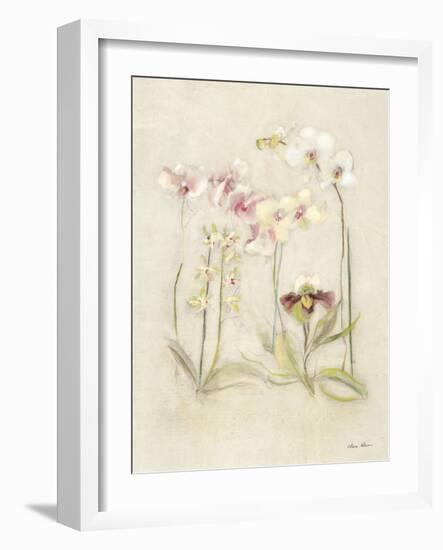 Orchids in Bloom II-Cheri Blum-Framed Art Print