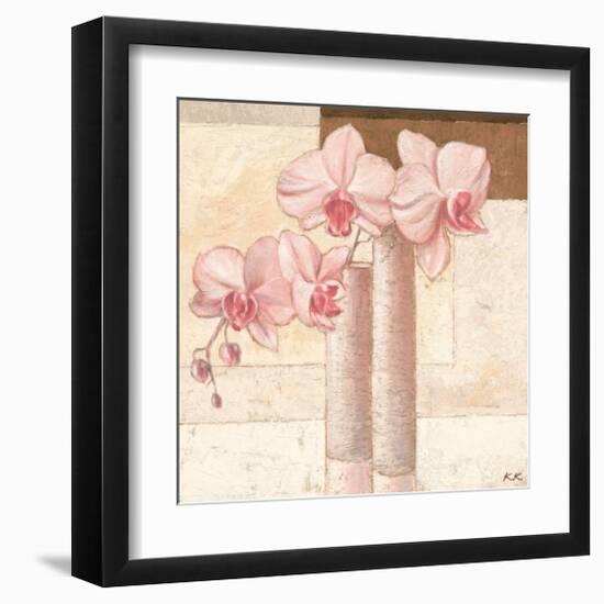 Orchids in Love 1-Karsten Kirchner-Framed Art Print