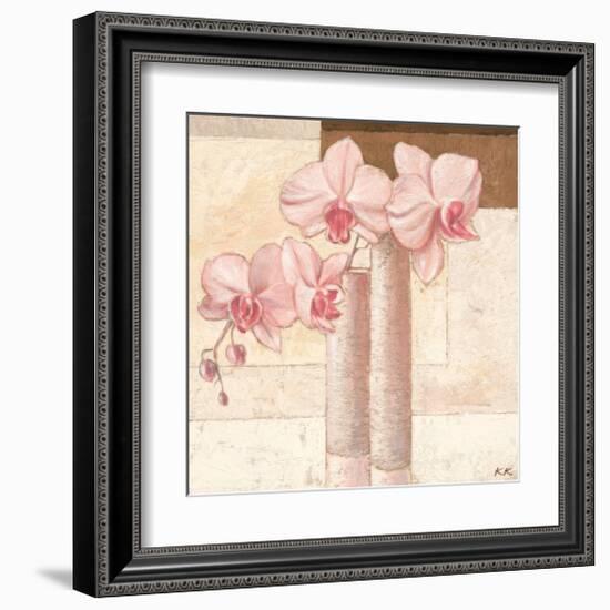 Orchids in Love 1-Karsten Kirchner-Framed Art Print