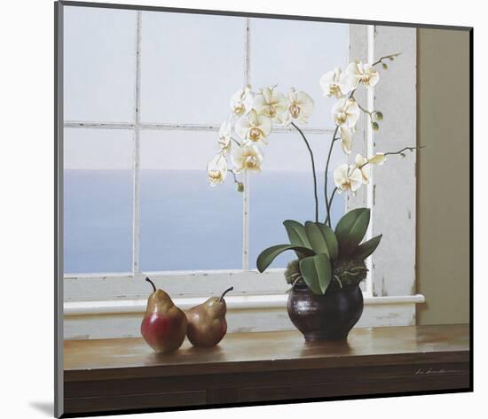 Orchids with Pears-Zhen-Huan Lu-Mounted Art Print