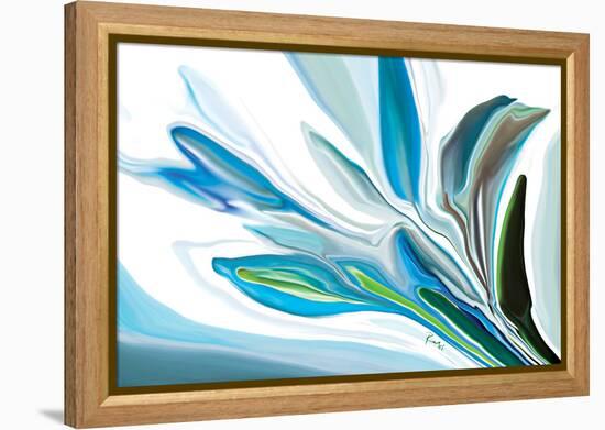 Orchids-Rabi Khan-Framed Stretched Canvas