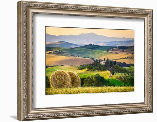 Orcia Valley, Tuscany, Italy-ClickAlps-Framed Photographic Print