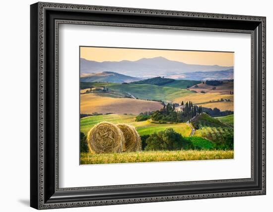 Orcia Valley, Tuscany, Italy-ClickAlps-Framed Photographic Print