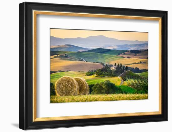 Orcia Valley, Tuscany, Italy-ClickAlps-Framed Photographic Print