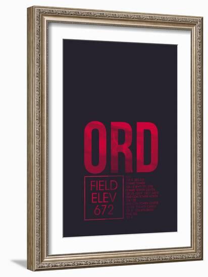 ORD ATC-08 Left-Framed Giclee Print