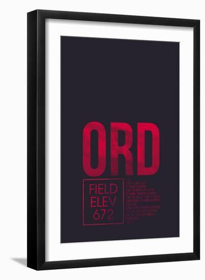 ORD ATC-08 Left-Framed Giclee Print