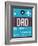 ORD Chicago Luggage Tag 1-NaxArt-Framed Art Print