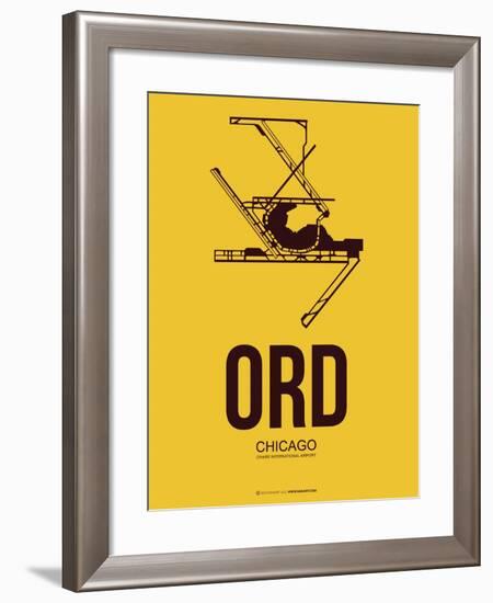 Ord Chicago Poster 1-NaxArt-Framed Art Print