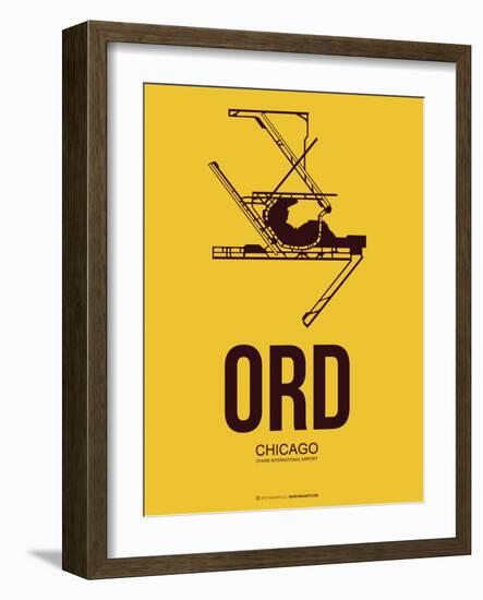 Ord Chicago Poster 1-NaxArt-Framed Art Print