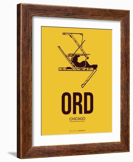 Ord Chicago Poster 1-NaxArt-Framed Art Print