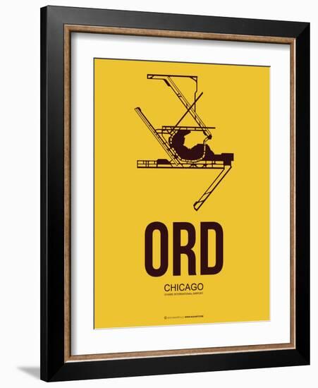 Ord Chicago Poster 1-NaxArt-Framed Art Print