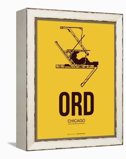 Ord Chicago Poster 1-NaxArt-Framed Stretched Canvas