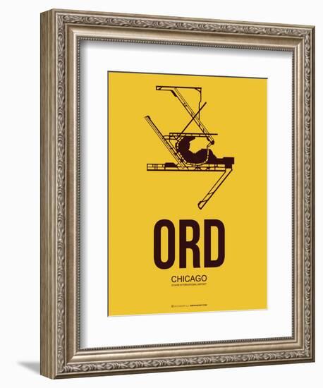 Ord Chicago Poster 1-NaxArt-Framed Art Print