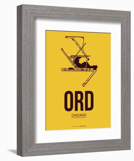 Ord Chicago Poster 1-NaxArt-Framed Art Print