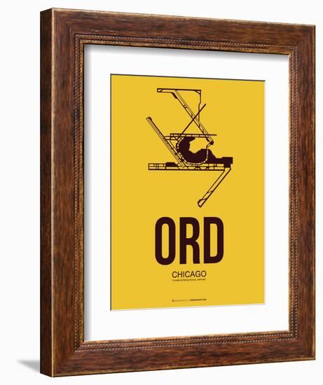 Ord Chicago Poster 1-NaxArt-Framed Art Print