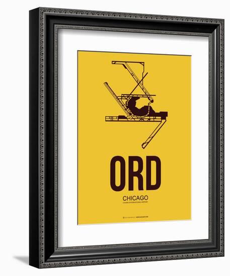 Ord Chicago Poster 1-NaxArt-Framed Art Print