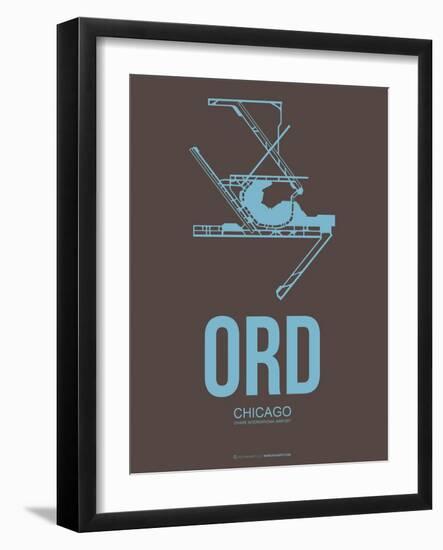 Ord Chicago Poster 2-NaxArt-Framed Art Print