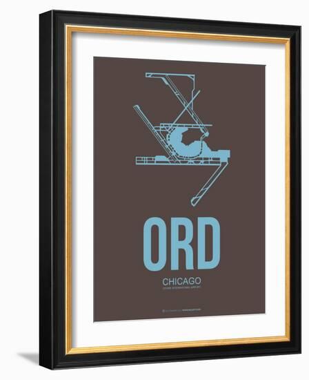 Ord Chicago Poster 2-NaxArt-Framed Art Print