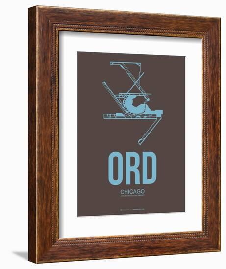 Ord Chicago Poster 2-NaxArt-Framed Art Print