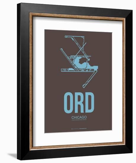 Ord Chicago Poster 2-NaxArt-Framed Art Print