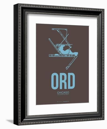 Ord Chicago Poster 2-NaxArt-Framed Art Print