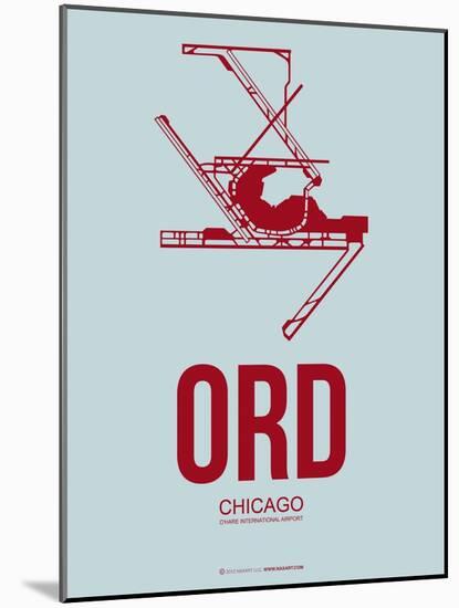 Ord Chicago Poster 3-NaxArt-Mounted Art Print