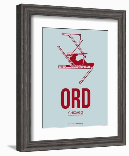 Ord Chicago Poster 3-NaxArt-Framed Art Print