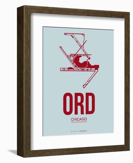 Ord Chicago Poster 3-NaxArt-Framed Art Print