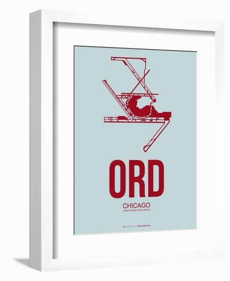 Ord Chicago Poster 3-NaxArt-Framed Art Print