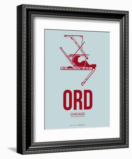 Ord Chicago Poster 3-NaxArt-Framed Art Print