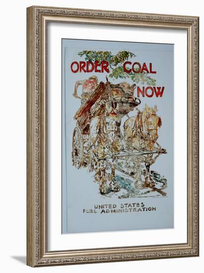 Order Coal Now-Anthony Butera-Framed Giclee Print