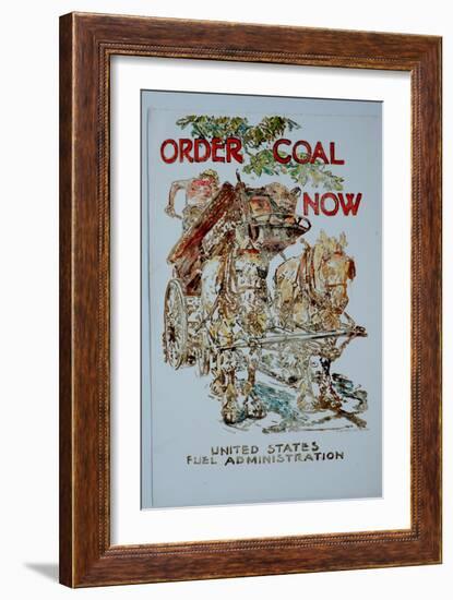 Order Coal Now-Anthony Butera-Framed Giclee Print