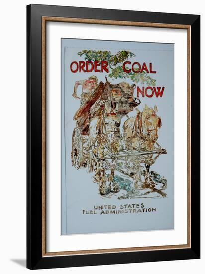 Order Coal Now-Anthony Butera-Framed Giclee Print