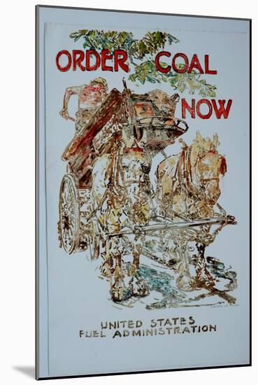 Order Coal Now-Anthony Butera-Mounted Giclee Print