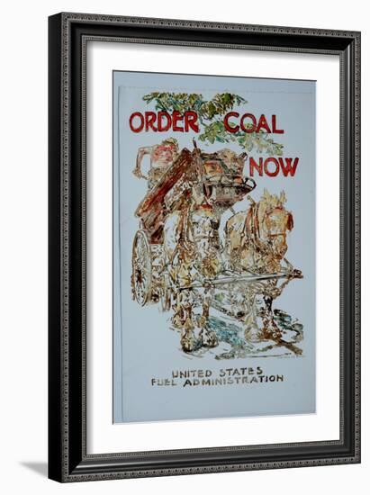 Order Coal Now-Anthony Butera-Framed Giclee Print