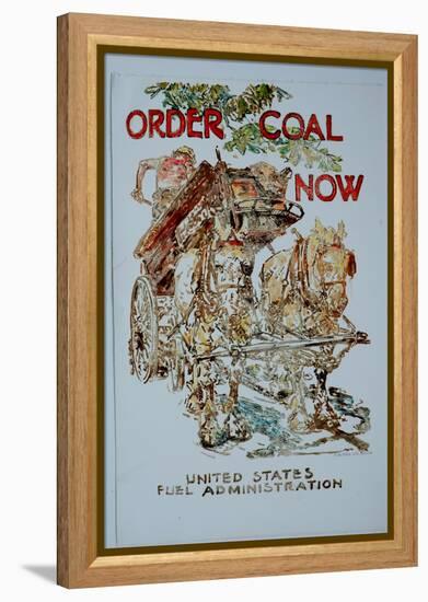 Order Coal Now-Anthony Butera-Framed Premier Image Canvas