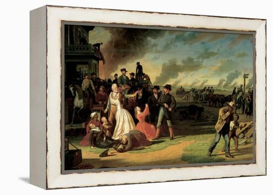 Order No. 11, 1865-70-George Caleb Bingham-Framed Premier Image Canvas