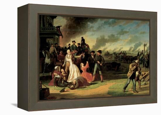 Order No. 11, 1865-70-George Caleb Bingham-Framed Premier Image Canvas