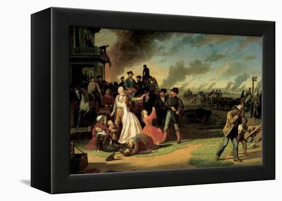 Order No. 11, 1865-70-George Caleb Bingham-Framed Premier Image Canvas