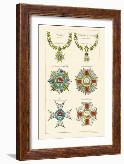 Order of the Geulfs, St. Michael and St. George-Hugh Clark-Framed Art Print