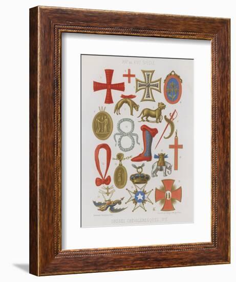 Orders of Knights-null-Framed Giclee Print