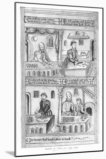 Ordinance of the Bakers of York, 1595-96-null-Mounted Giclee Print