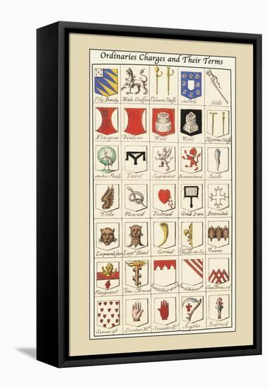 Ordinaries, Charges and their Terms-Hugh Clark-Framed Stretched Canvas