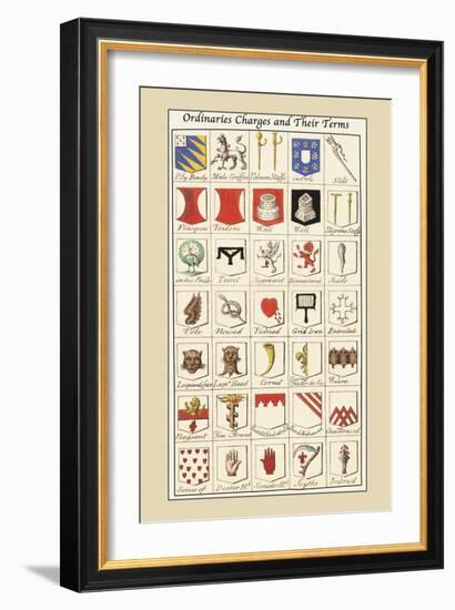 Ordinaries, Charges and their Terms-Hugh Clark-Framed Art Print