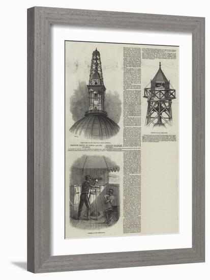 Ordnance Survey of London and the Environs-null-Framed Giclee Print