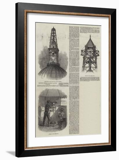 Ordnance Survey of London and the Environs-null-Framed Giclee Print